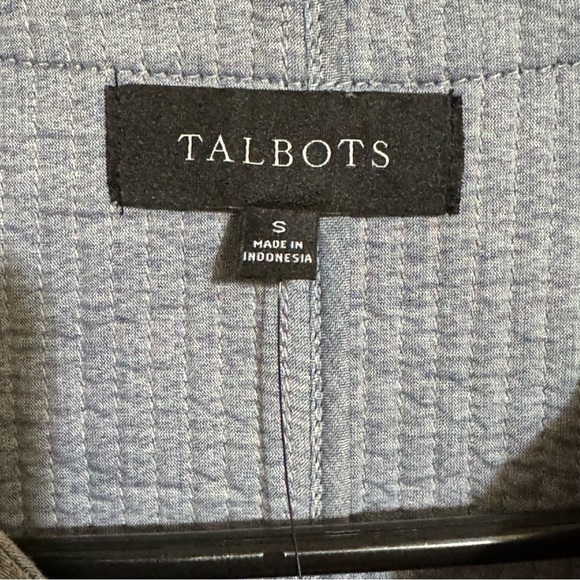 TALBOTS MIXED PATTERN QUILTED JACKET NWT WOMENS SIZE SMALL - Picture 9 of 9